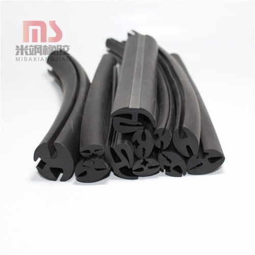 三口擋風橡膠密封條機械門窗條三元乙丙嵌條柜門嵌條
